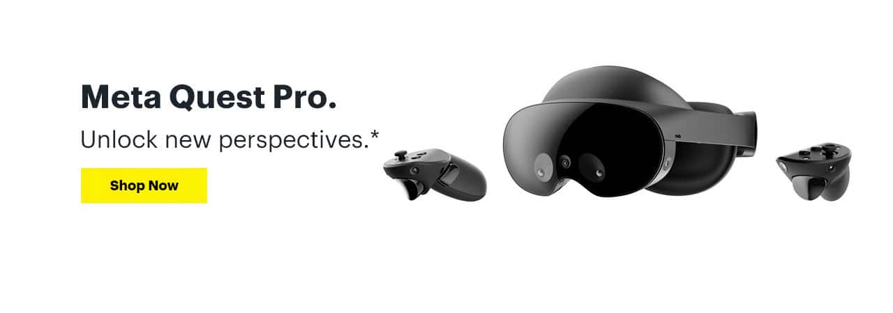 Meta Quest Pro. Unlock new perspectives. Shop Now