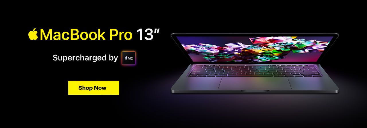 MacBook Pro 13-inch. Supercharged by M2. Shop now.