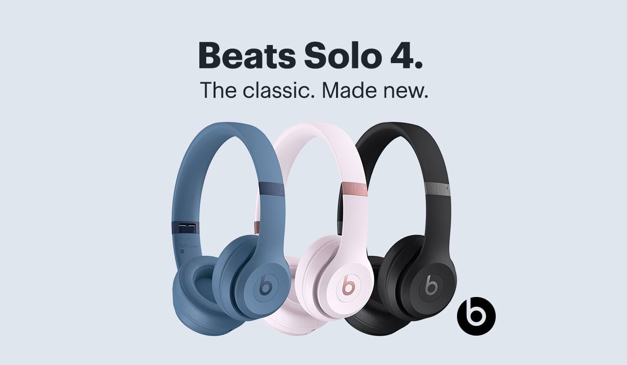 Beats Solo 4. The classic. Made new.