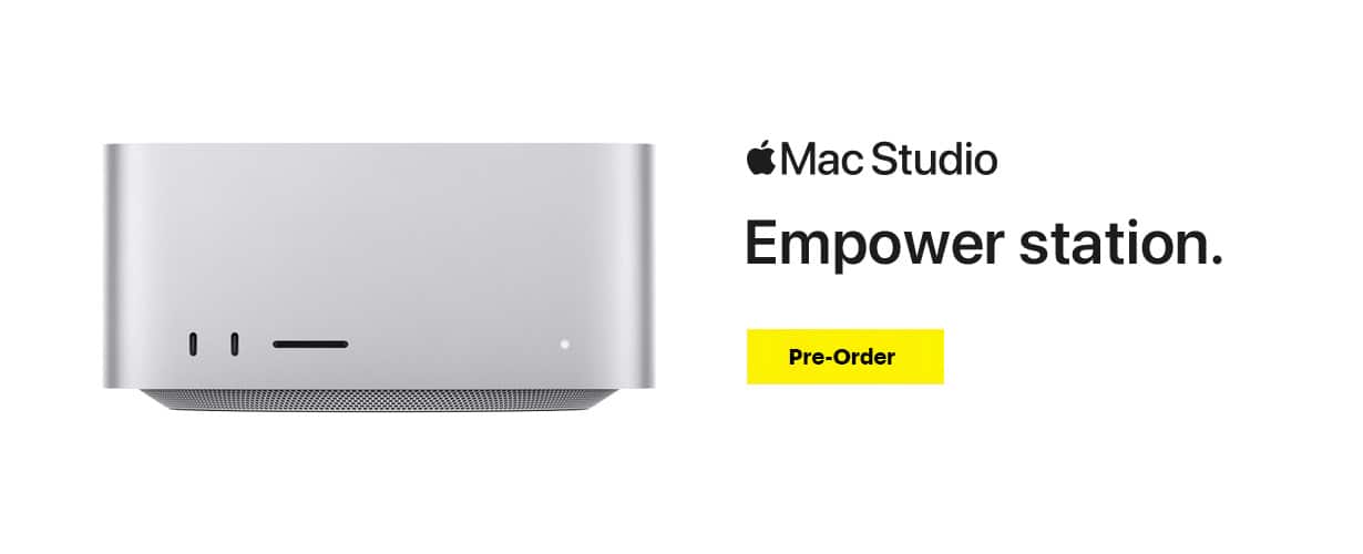 Mac Studio. Empower station.