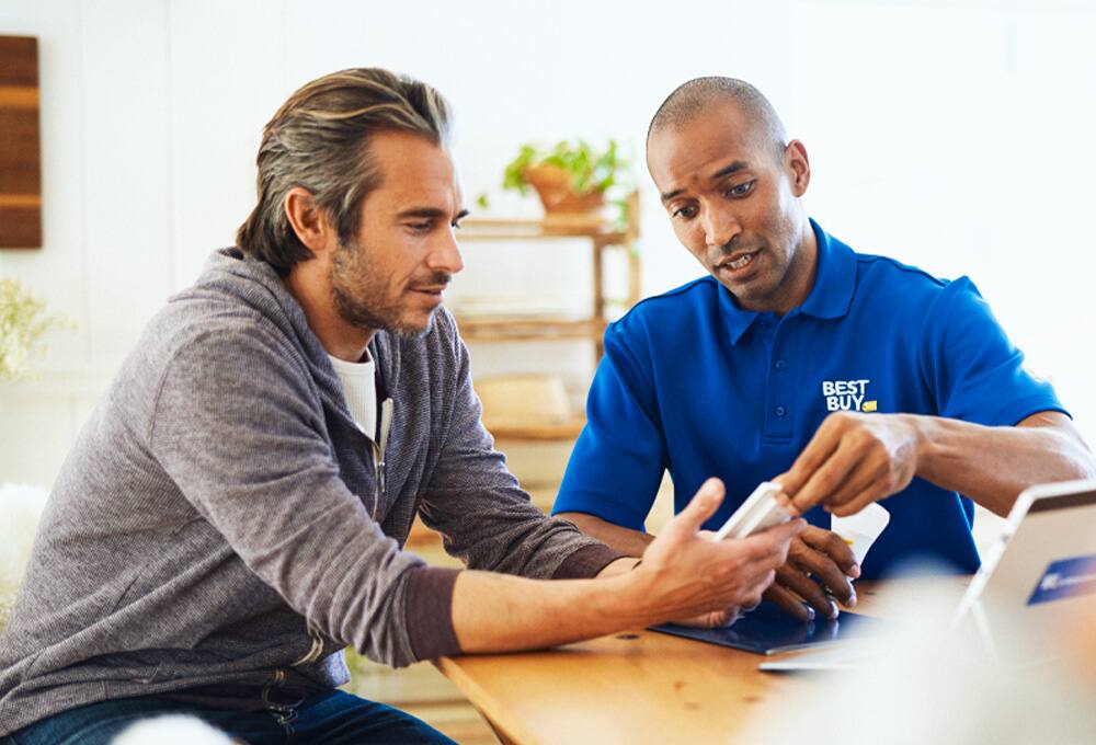 Client with In home advisor