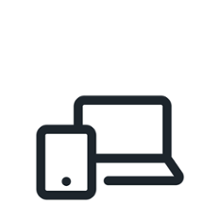 Computer and tablet icon