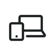 Computer and tablet icon