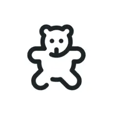 Teddy bear icon