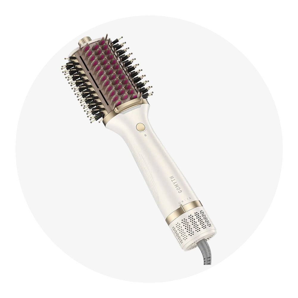 Hair dryer brush