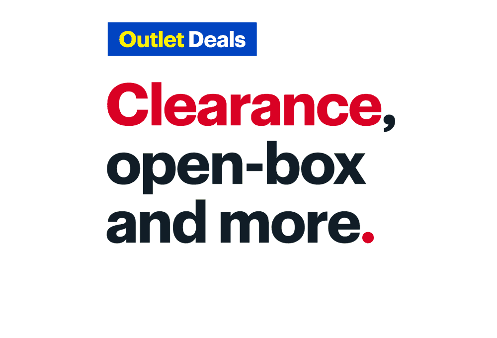 Clearance Open Box Outlet Deals