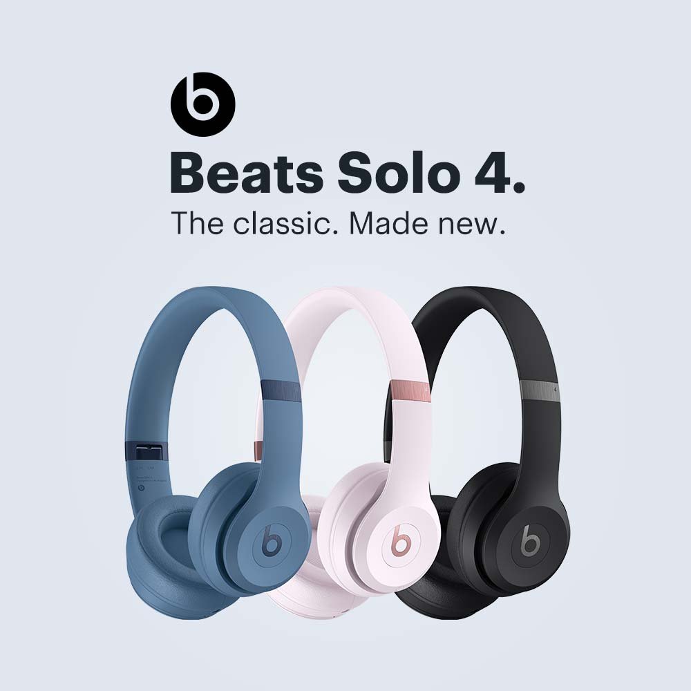 Beats Solo 4. The classic. Made new.