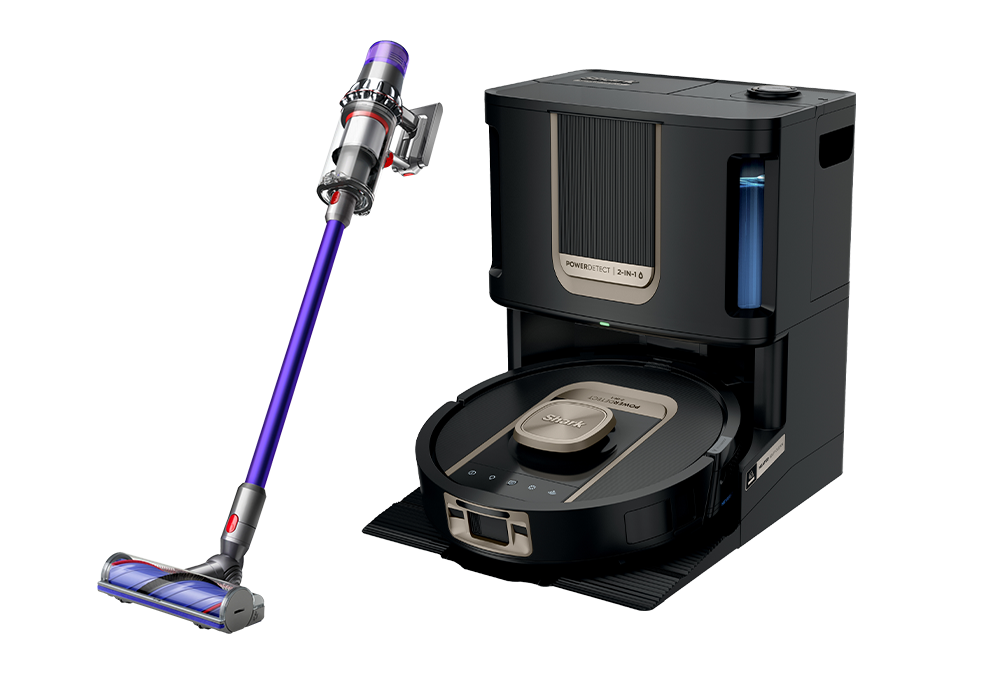 Cordless vacuum, robot vacuum