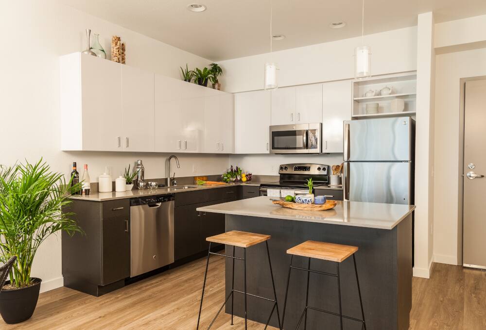 View of a kitchen