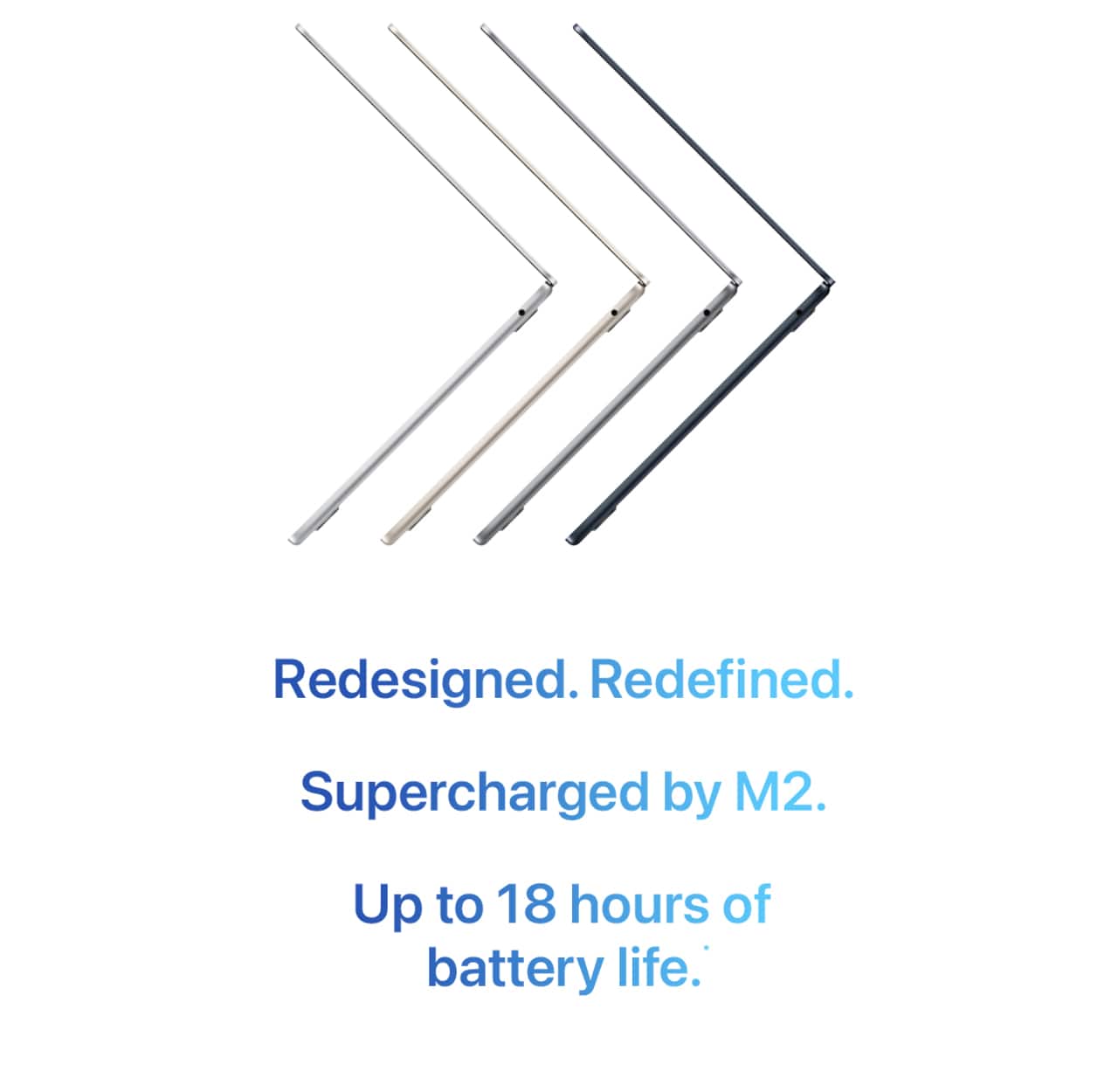 MacBook Air. Don't take it lightly.