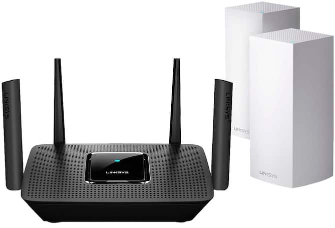 Mesh Wi-Fi system, router