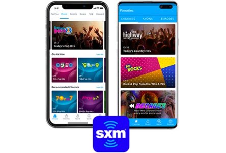 SXM icon, smart phones