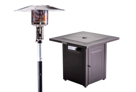 Patio heater, fire table
