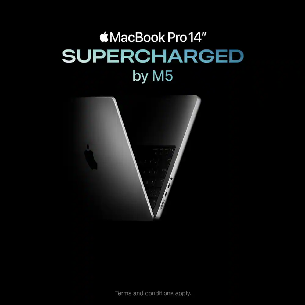 MacBook Pro 14-inch, supercharged by M5