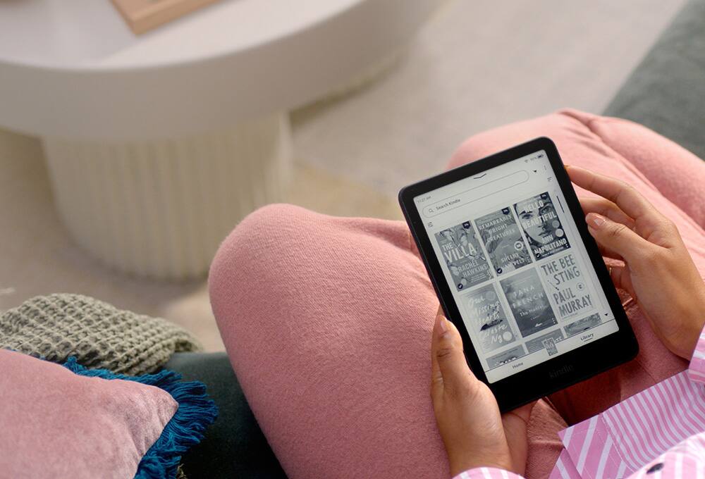 Using a Kindle E-Reader
