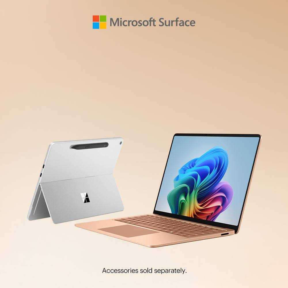 Microsoft Surface. Accessories sold separately.