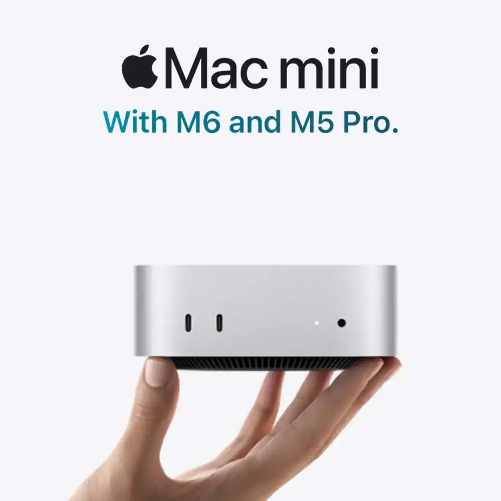 Mac mini with M6 and M5 Pro