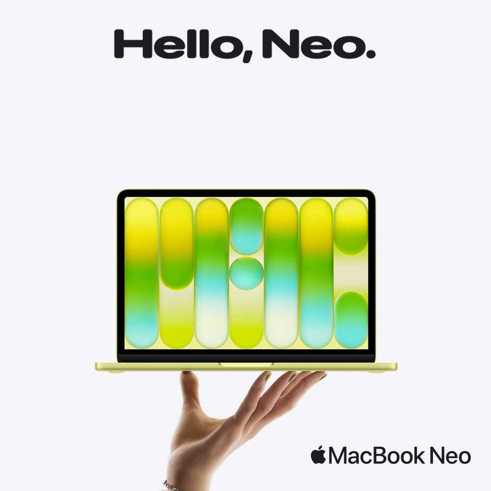 Hello, Neo. MacBook Neo.