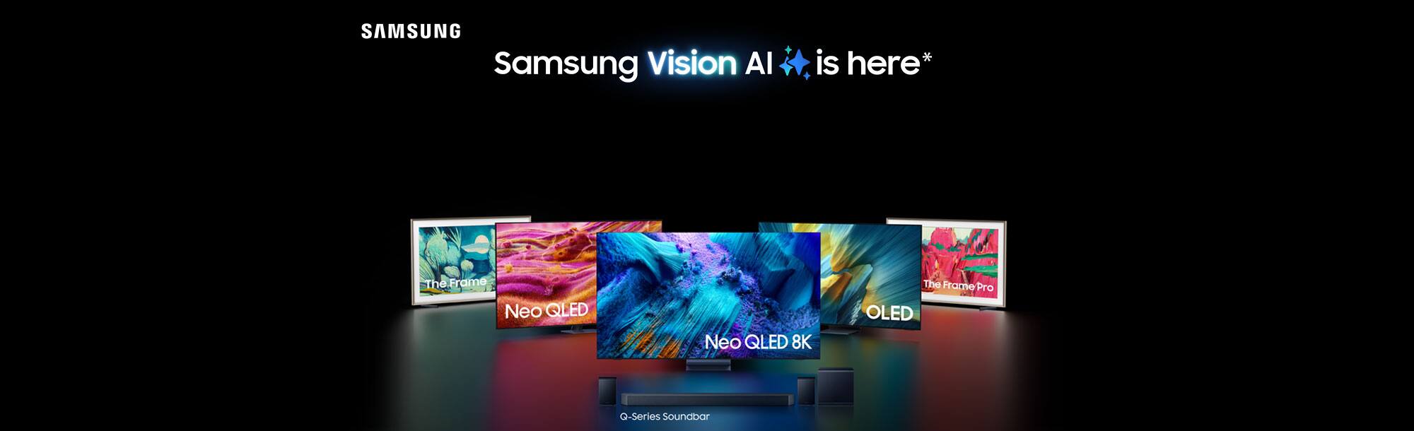 Samsung Vision AI is here. Reference disclaimer.