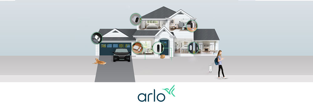 Arlo Pro 2 4-Camera Indoor/Outdoor Wireless 1080p Security Camera System  White VMS4430P-100NAS - Best Buy