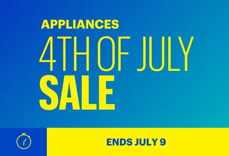 Refrigerator, range, washer, dishwasher