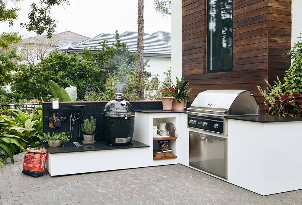 Outdoor kitchen