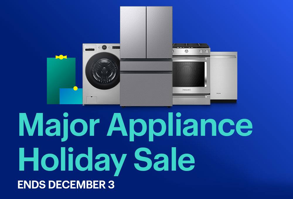 Major Appliance Holiday Sale