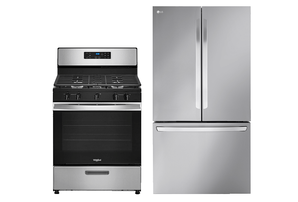 Range, refrigerator