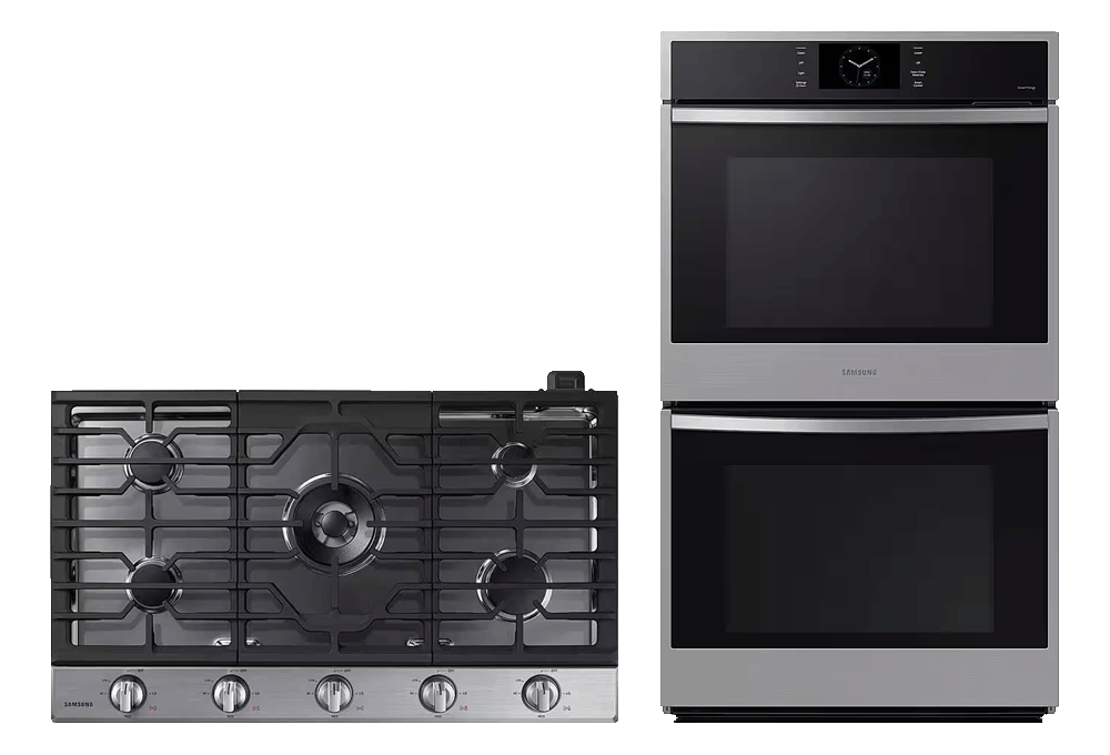 Cooktop, wall oven