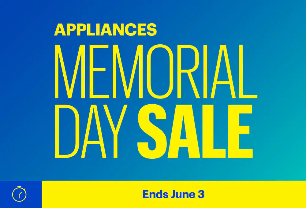 Appliances Memorial Day Sale