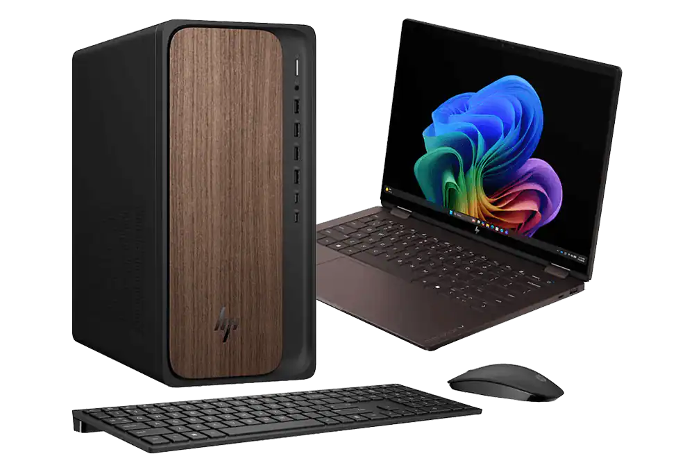 Laptop and desktop PCs