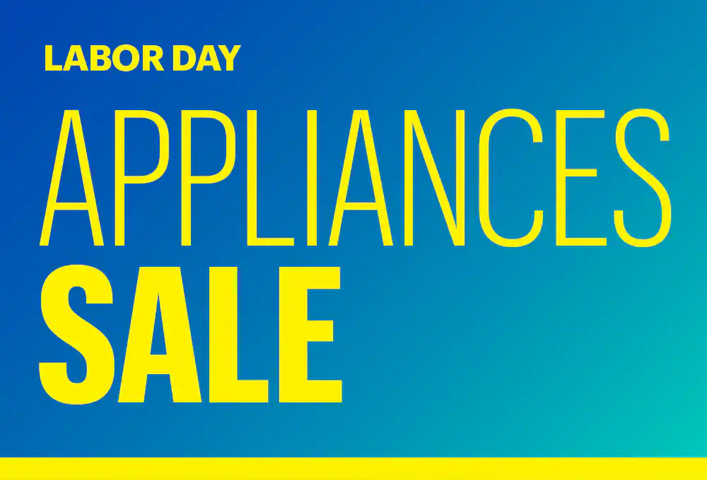 Labor Day Appliances Sale