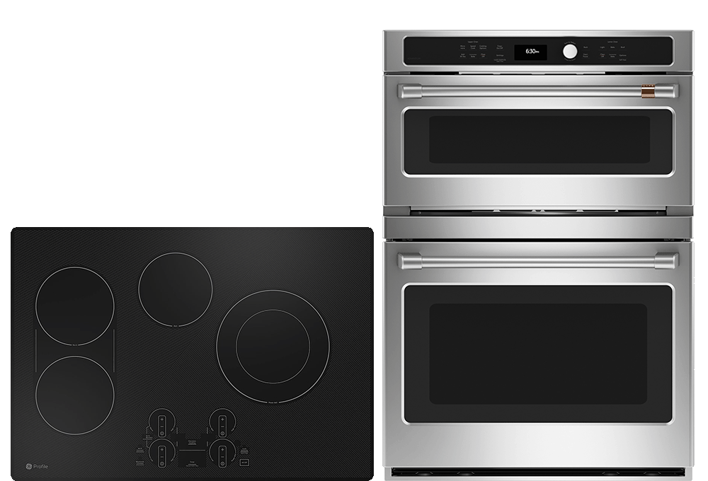 Cooktop, wall oven