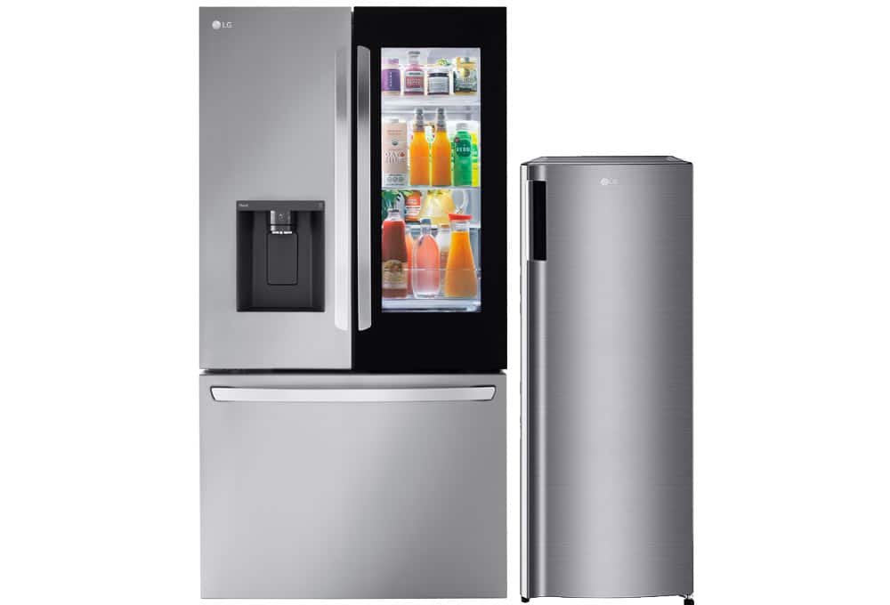 Refrigerator and top-freezer