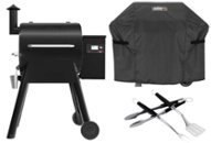 Grill, grilling tools and grill cover