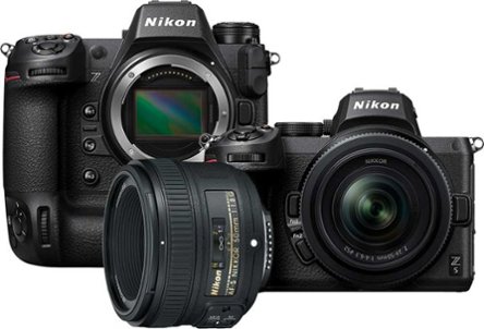 Shop all Nikon cameras and lenses