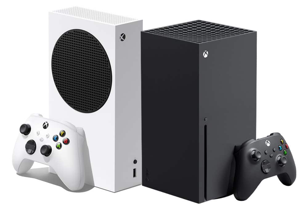 Video game consoles and controllers