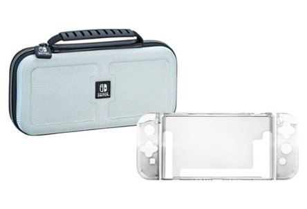 Video game console case and screen protector