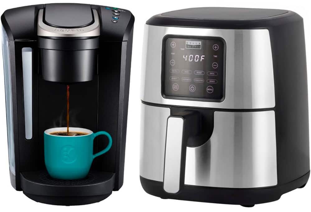 Air fryer, coffee maker