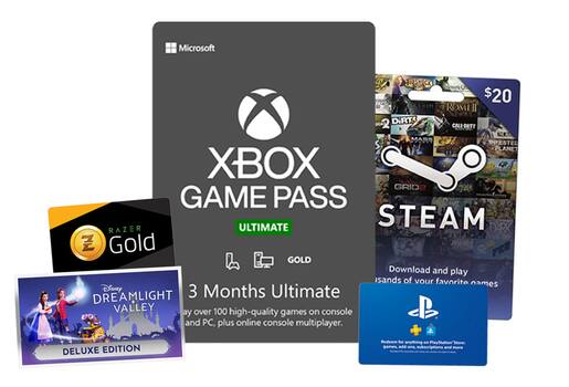 Gaming gift cards up to 20% off: PlayStation Network, Xbox