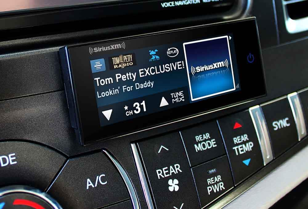 SiriusXM radio receivers