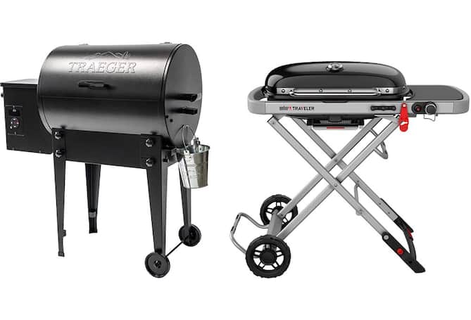 Types of gas clearance grills