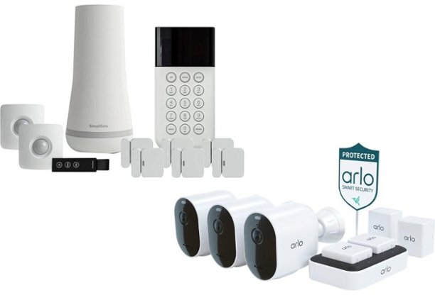 Security system and security camera bundle