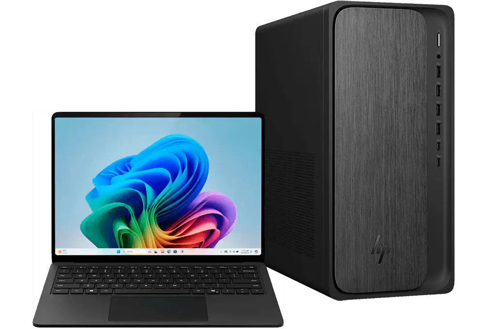 Laptop and desktop PCs