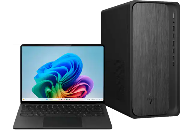 Laptop and desktop PCs