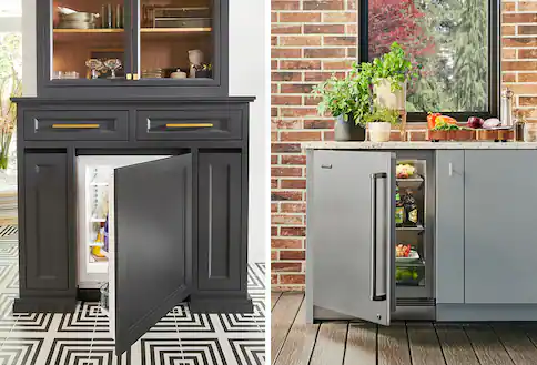 Undercounter appliances