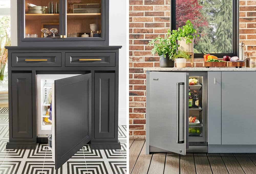 Undercounter appliances