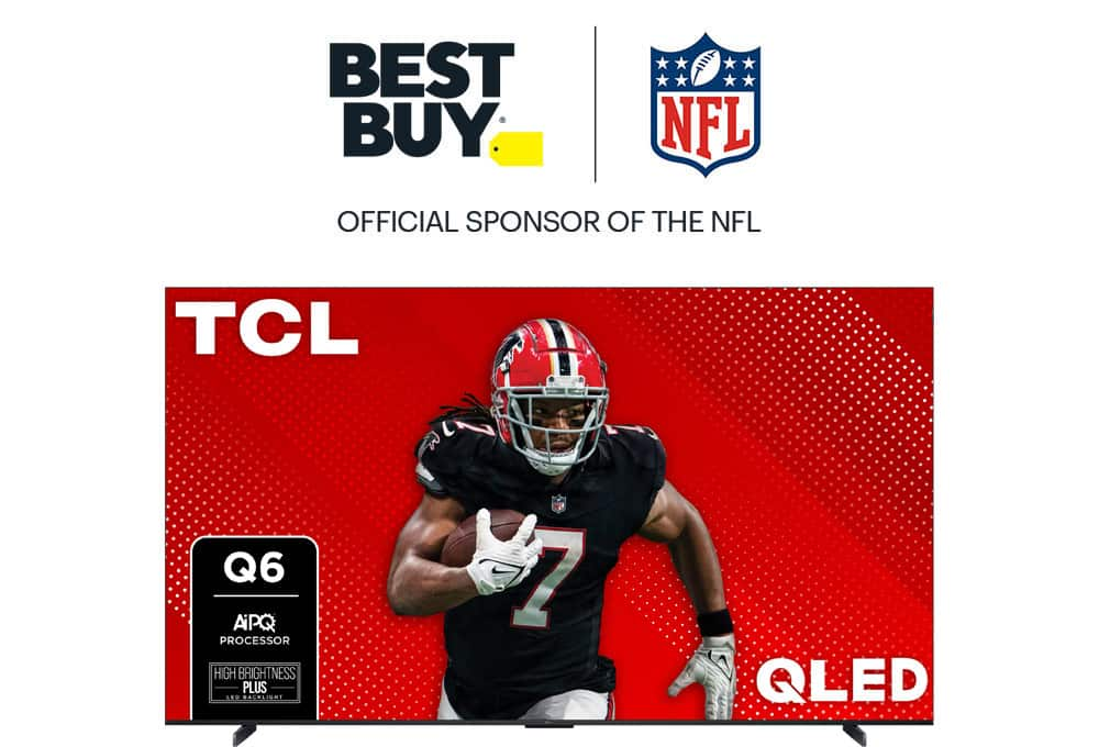 TV, Best Buy, NFL, Official Sponsor of the NFL