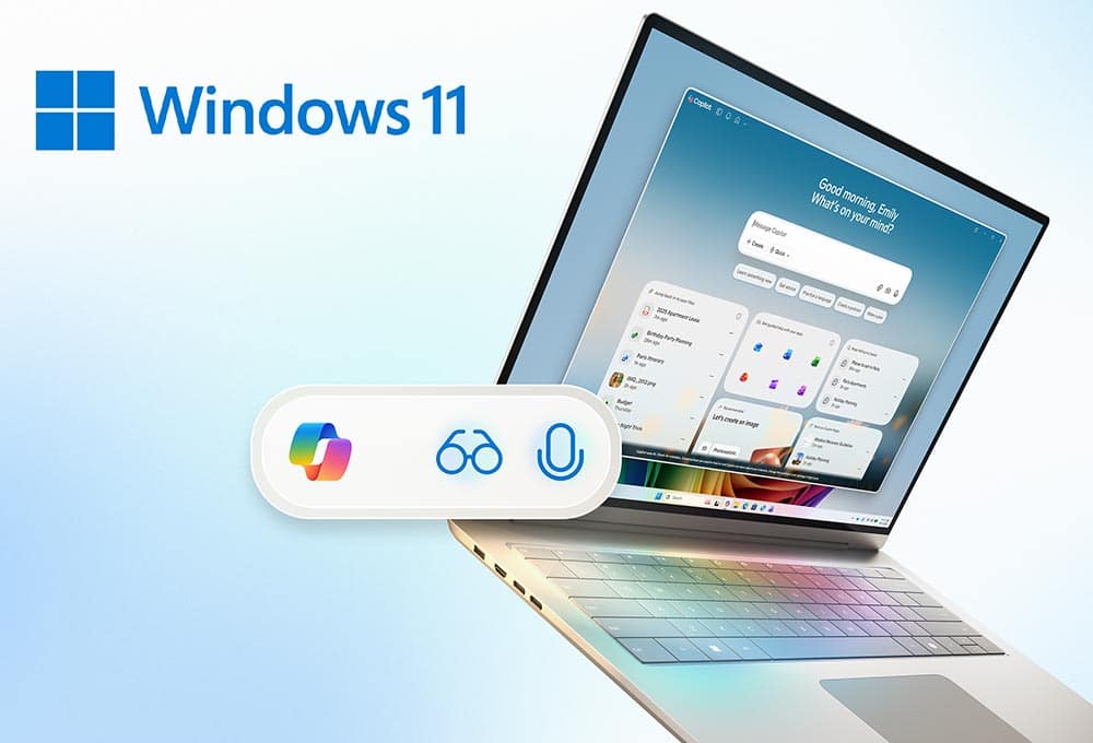 Copilot Plus PC laptop, Windows 11
