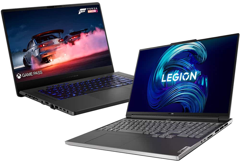 Gaming laptops